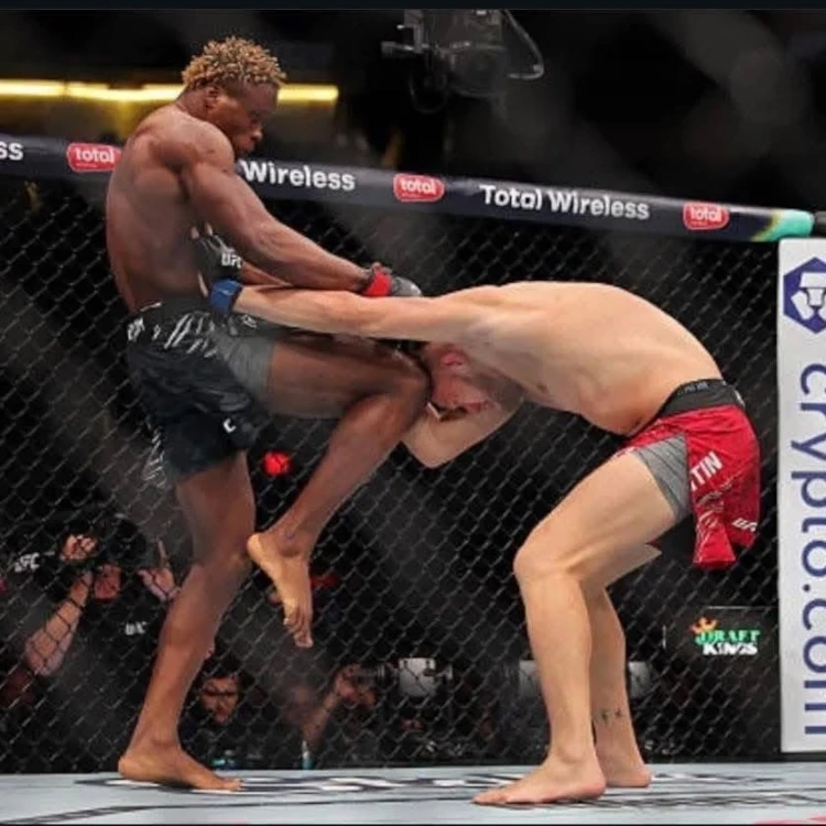 Ufc 318 : Le Camerounais Ateba Gauthier Terrasse Robert Valentin En Seulement 30 Secondes