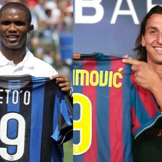 Cameroun - Samuel Eto’o Se Remémore Son Échange Historique Avec Ibrahimovic Entre L’inter Et Le Barça.