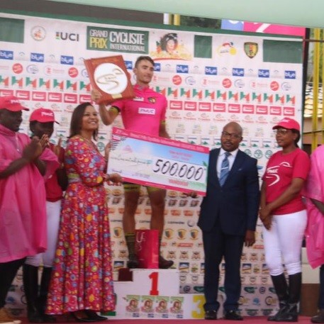 CAMEROUN :: Sponsoring : Le  PMUC pédale au Grand prix cycliste international Chantal Biya 2023 :: CAMEROON