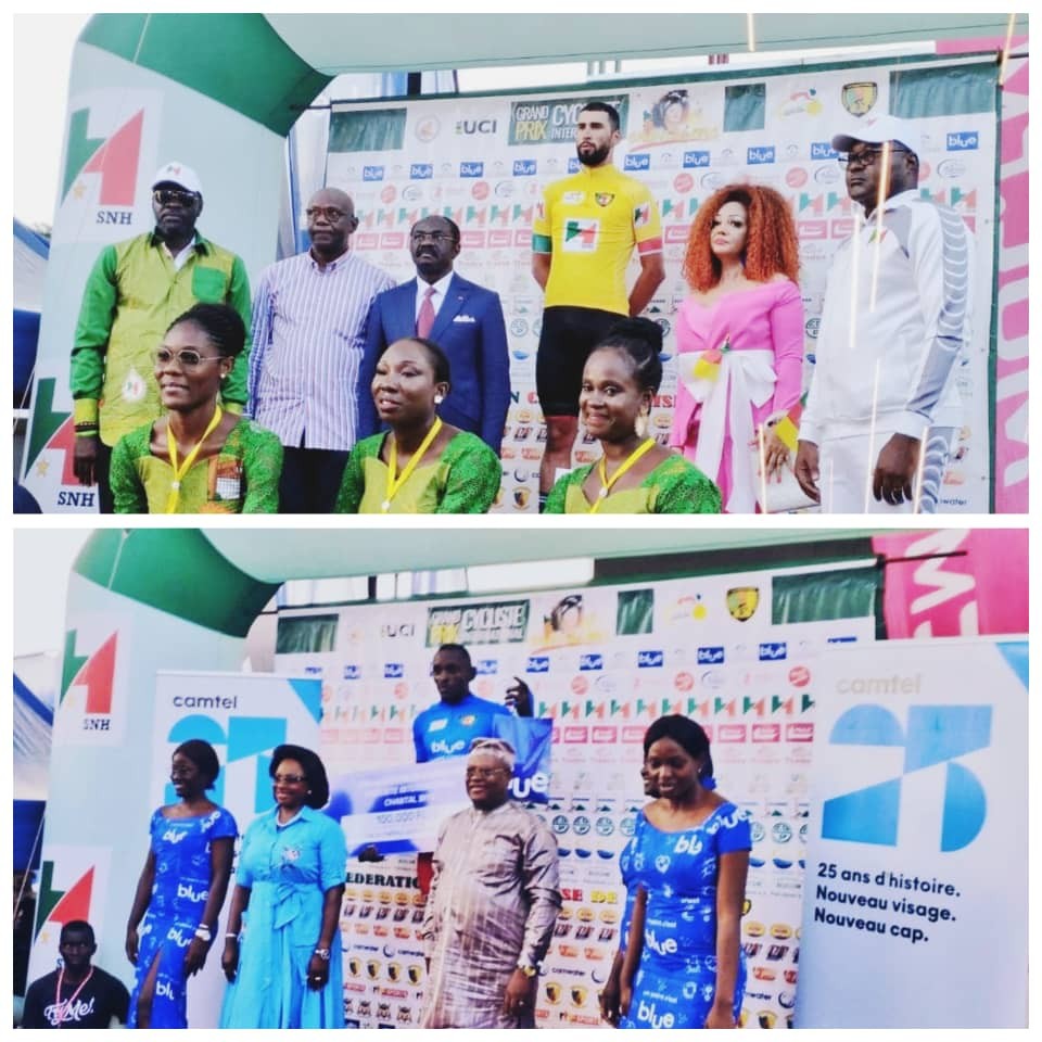 CAMEROUN :: L'Algérien HAMZA YACINE vainqueur de la 23è édition du Grand Prix Cycliste International Chantal BIYA :: CAMEROON